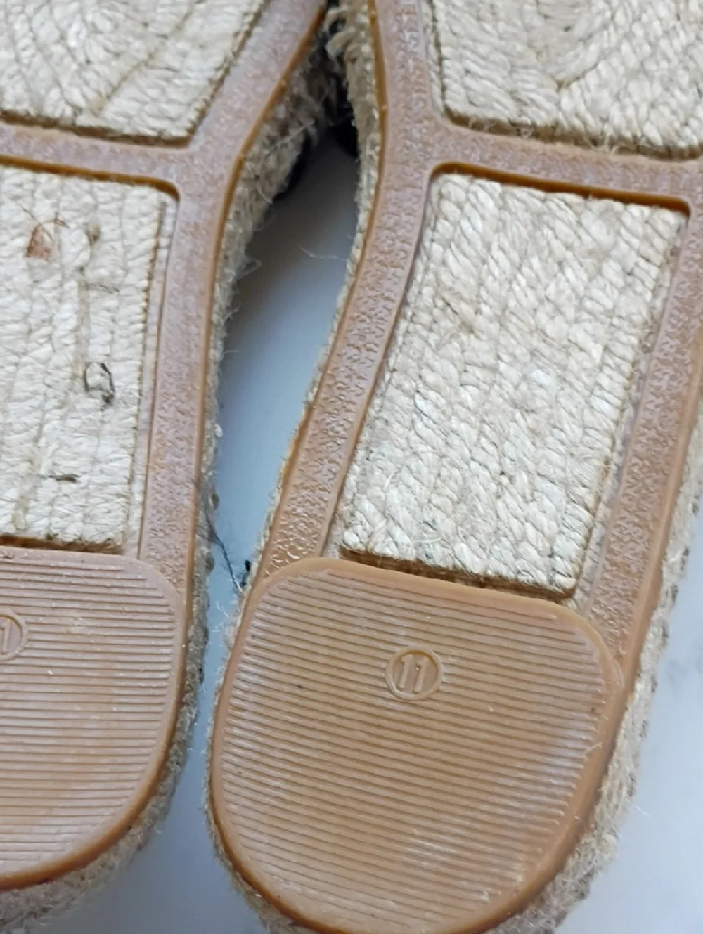 Tory Burch Canvas Espadrilles with Black Crisscross Straps